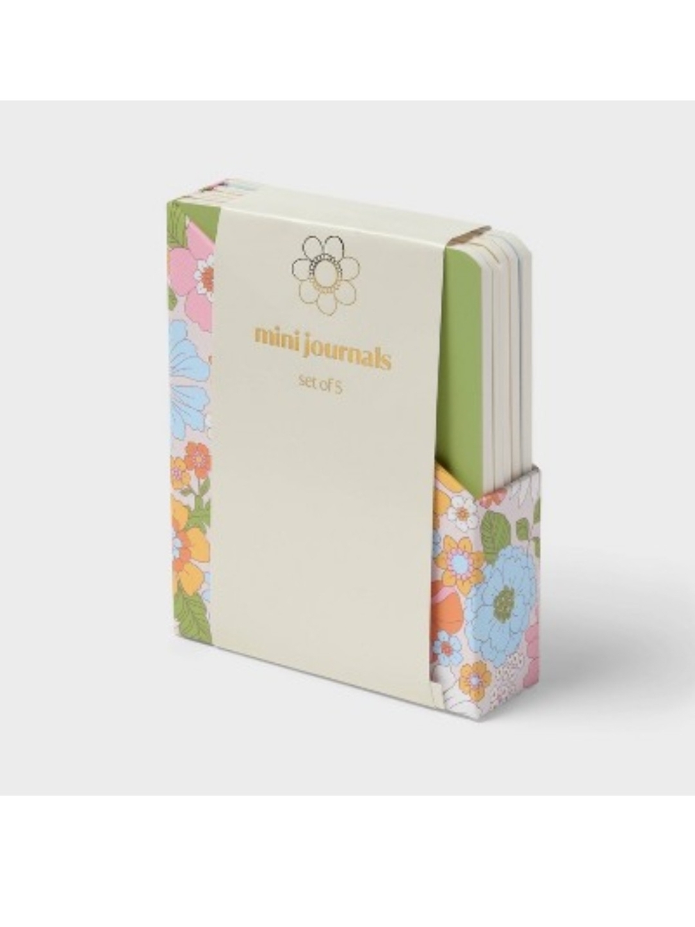 Floral Mini Journals Set of 5 - NIB